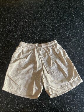 Lira Men's Swim Hybrids in Beige Paisley